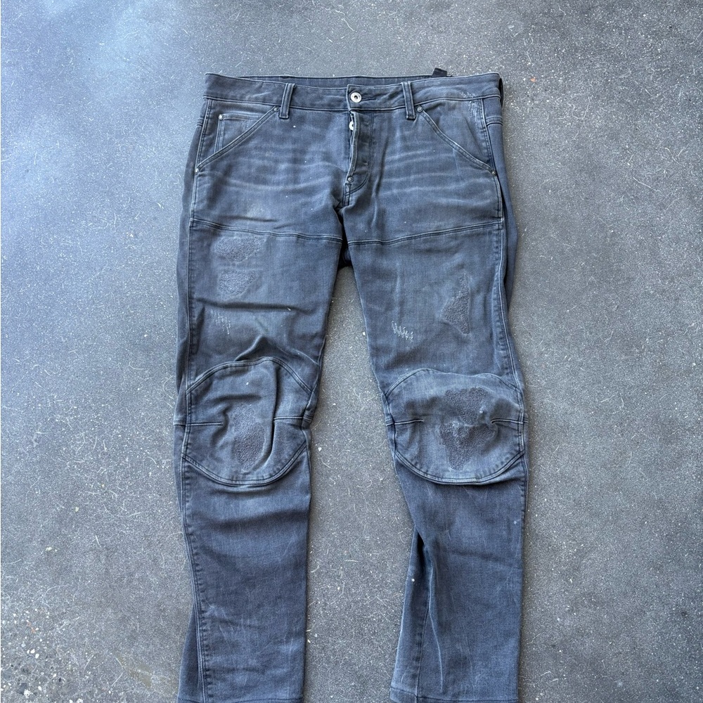 G-Star Men's Skinny Jeans - Dark Gray